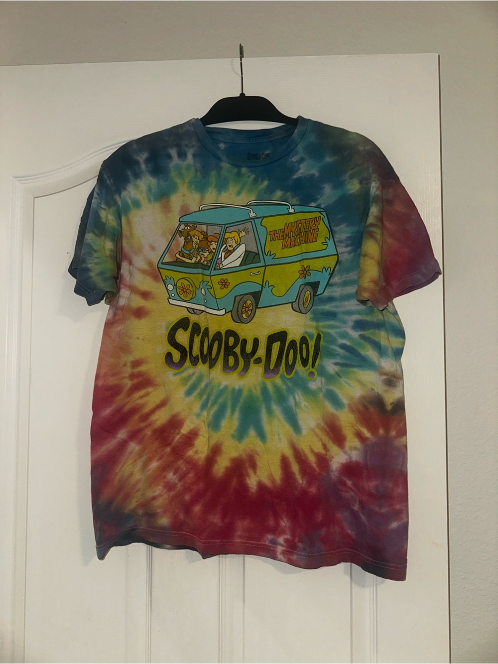 Scooby-Doo Tie-Dye Short Sleeve Tee - Multicolor